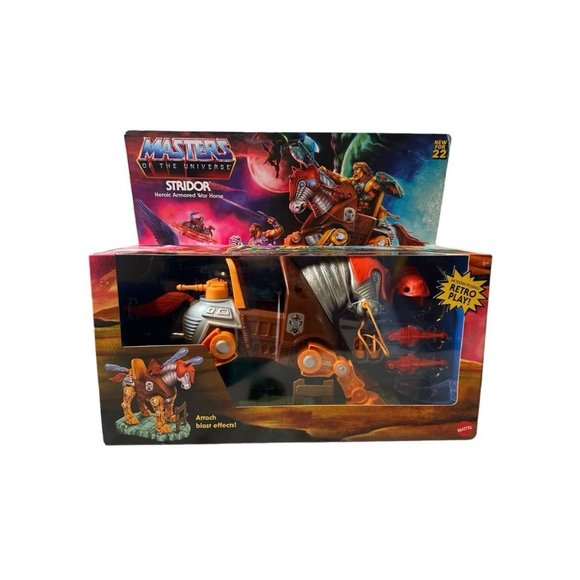 Masters of The Universe Stridor Collectible Toy Figure - Picture 1 of 10